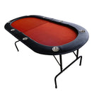 INO Design 73' Foldable Poker Table with Cup Holders