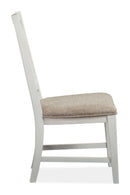 Heron Cove - Dining Side Chair With Upholstered Seat (Set of 2) - Chalk White