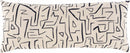 Ardooie Black Pillow Cover
