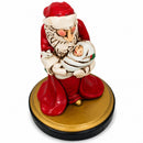 Santa Holding Newborn Figurine 6.5 Inches