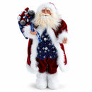 Standing Santa Fabric Figurine 18 Inches