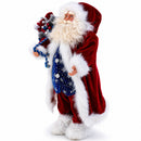 Standing Santa Fabric Figurine 18 Inches