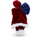 Standing Santa Fabric Figurine 18 Inches