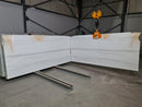 Bianco Dolomiti Bookmatching Marble Slabs Polished - Full Truckload 2 slabs front view
