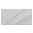 bianco lasa white exotic marble 18x36 polished top one view