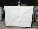 Bianco Rigata White Bookmatching Marble Slabs Polished - Full Truckload