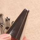 Big size russian pastry nozzles kitchen cake decorating set