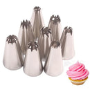 Big size russian pastry nozzles kitchen cake decorating set