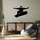 Big Air Snowboarder Metal Wall Art – Ski Resort Winter Sports Decor