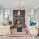 Billiter 6 Light Wood Gray Chandelier