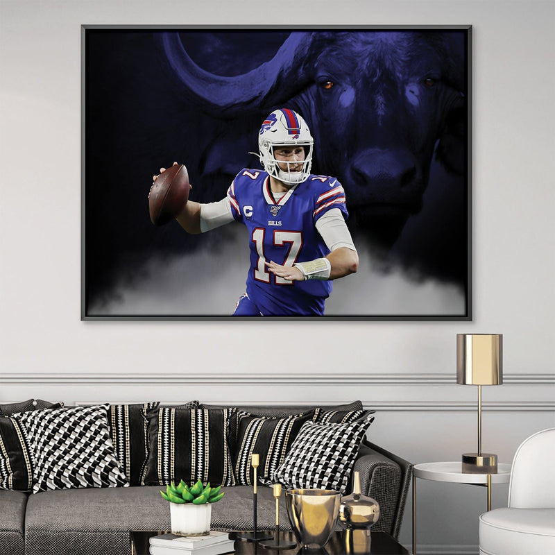 Bills QB Canvas