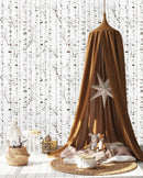 Birch Pattern Wallpaper