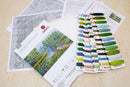 Birches at the edge of the lake BU5012L Counted Cross-Stitch Kit