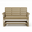 SimplyPoly Amish Made Signature Recycled Plastic Porch Glider