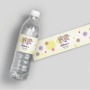 Bird Cage Water Bottle Labels