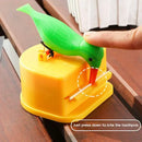 Birdie toothpick holder yellow & green kitchen storage dispenser