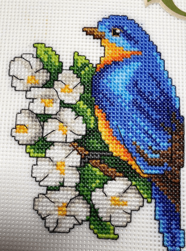 "Birds" 118CS Counted Cross-Stitch Kit