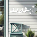 Birds On Branch Address Sign