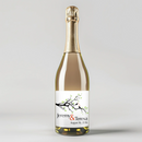 Birds on Tree Champagne Label