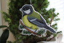 Birds Plastic Plastic Canvas Counted Cross Stitch Kit P-157 / SR-157