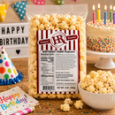 Birthday Cake Popcorn | Pack of 3 | 6.3 oz | HR Poppin' Snacks