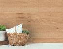 Classic Originals 1/4 in. x 5.1 in. Real Wood Easy Install Wall Panels - Biscuit (20 Sq. Ft.)