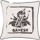 Beernem Black Pillow Cover