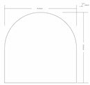 Brembilla Silver Gray Contemporary Mirror