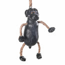 SALE BROKEN TAIL | Dangly Black Lab Ornament | Bert Anderson Collection