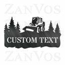 Skid Steer Tree Monogram
