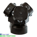 Black 3 head moving head light with laser for event room
