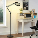 Black adjustable led moon beauty light bedroom floor lamp
