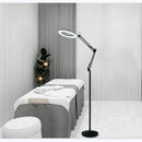 Black adjustable led moon beauty light bedroom floor lamp