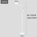Black adjustable led moon beauty light bedroom floor lamp