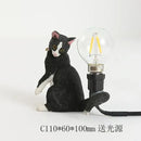 DecorBites™ Cat Resin Table Lamp for Children's Bedroom Decor