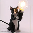 DecorBites™ Cat Resin Table Lamp for Children's Bedroom Decor