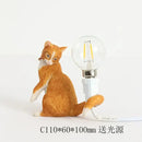 DecorBites™ Cat Resin Table Lamp for Children's Bedroom Decor