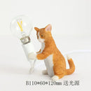 DecorBites™ Cat Resin Table Lamp for Children's Bedroom Decor