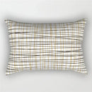 Black and white geometric wave line pillowcase set bedroom decor