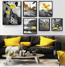 Black and White Landscape Canvas Set