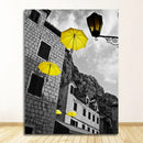 Black and White Landscape Canvas Set