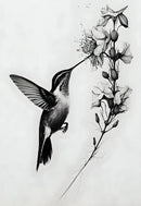Black and White Landscape Wall Art