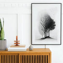Black and White Landscape Wall Art