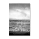 Black and White Shore Canvas
