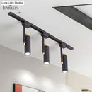 DecorBites™ Nordic Tubular Metallic Spotlight with Wood Cap