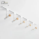 DecorBites™ Nordic Tubular Metallic Spotlight with Wood Cap