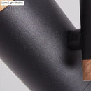 DecorBites™ Nordic Tubular Metallic Spotlight with Wood Cap