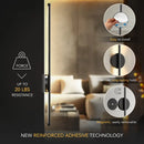 Black Modern Wireless Battery Wall Sconce