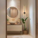 Black Battery Operated Wall Sconces Set