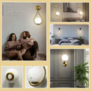 Black Battery Wall Sconces Remote